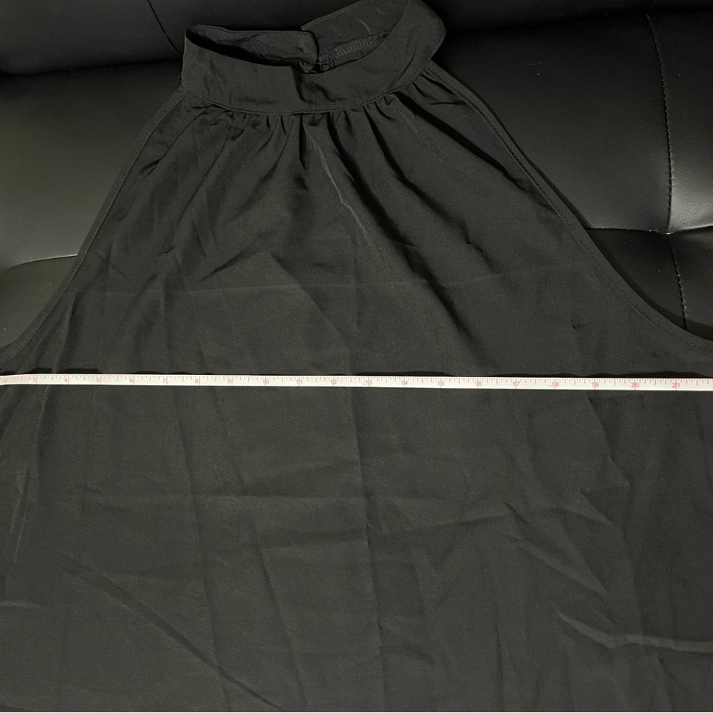 NWT 2 pc pants suit Floral Set Black and White Women's Pants with Black Top - Picture 3 of 7